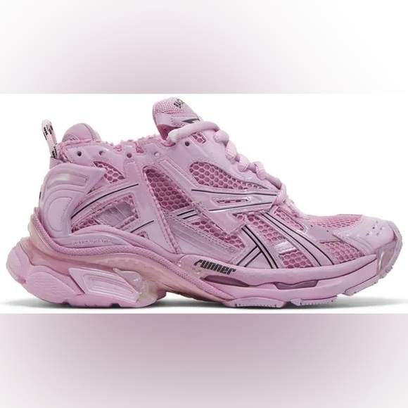 Balenciaga Runner Sneaker | pink | sz 38 (Wmns 8) | New with tags - Picture 12 of 12
